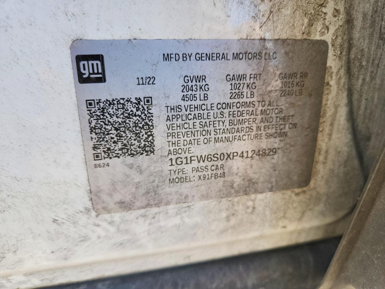 2023 CHEVROLET BOLT EV 1LT photo 12