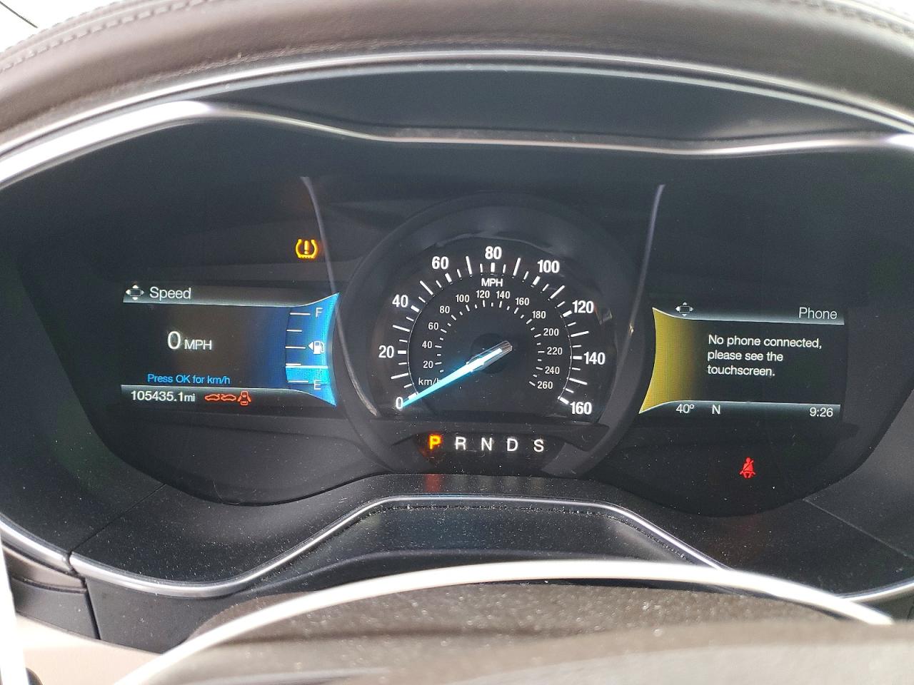 2017 FORD FUSION TITANIUM photo 9