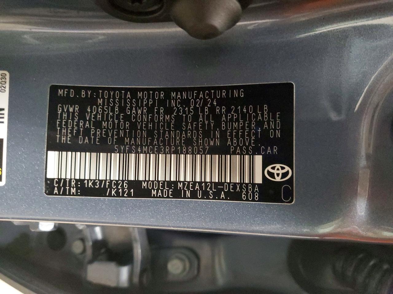 2024 TOYOTA COROLLA SE photo 25