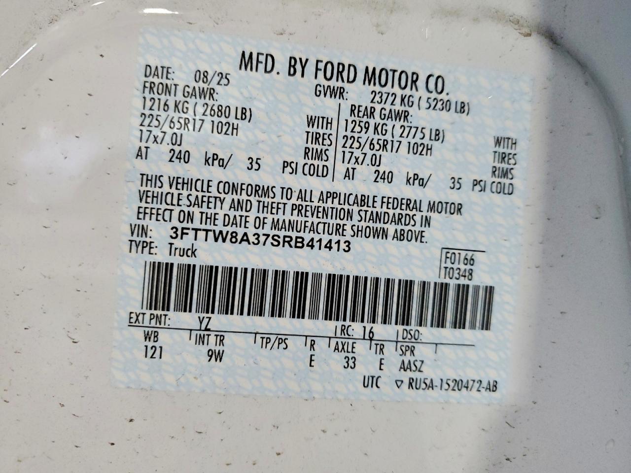 2025 FORD MAVERICK XL photo 12