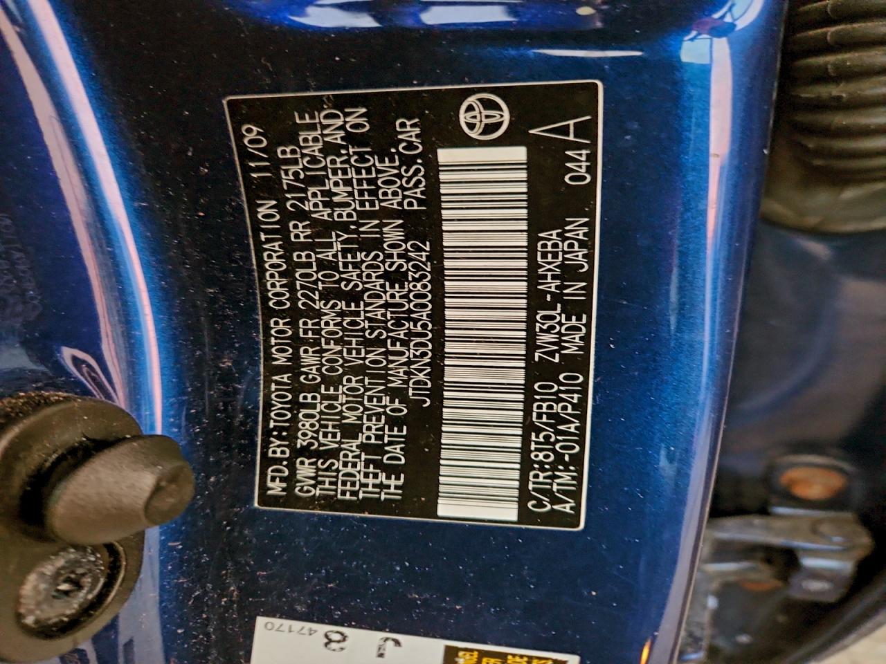2010 TOYOTA PRIUS photo 12