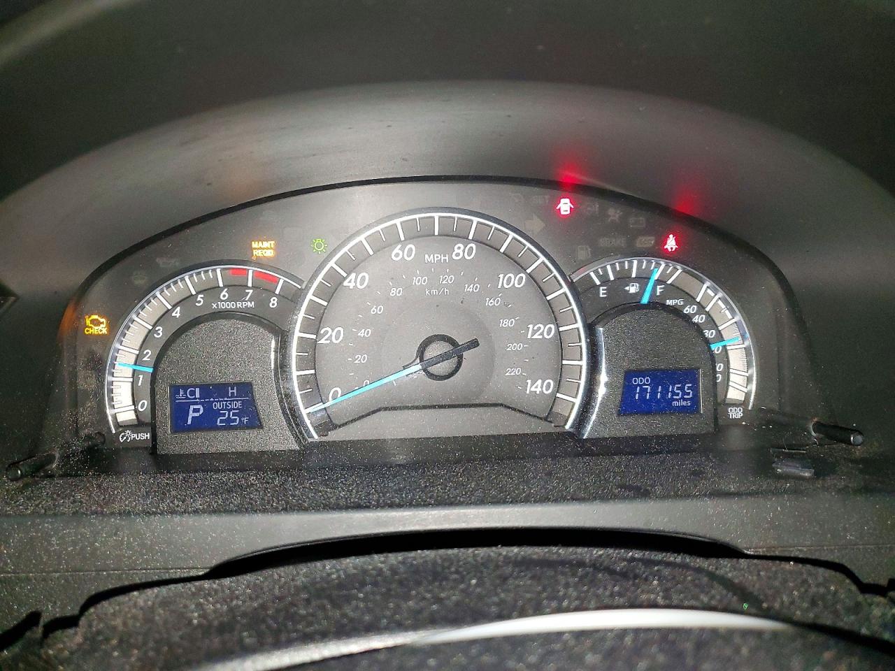 2012 TOYOTA CAMRY BASE photo 9