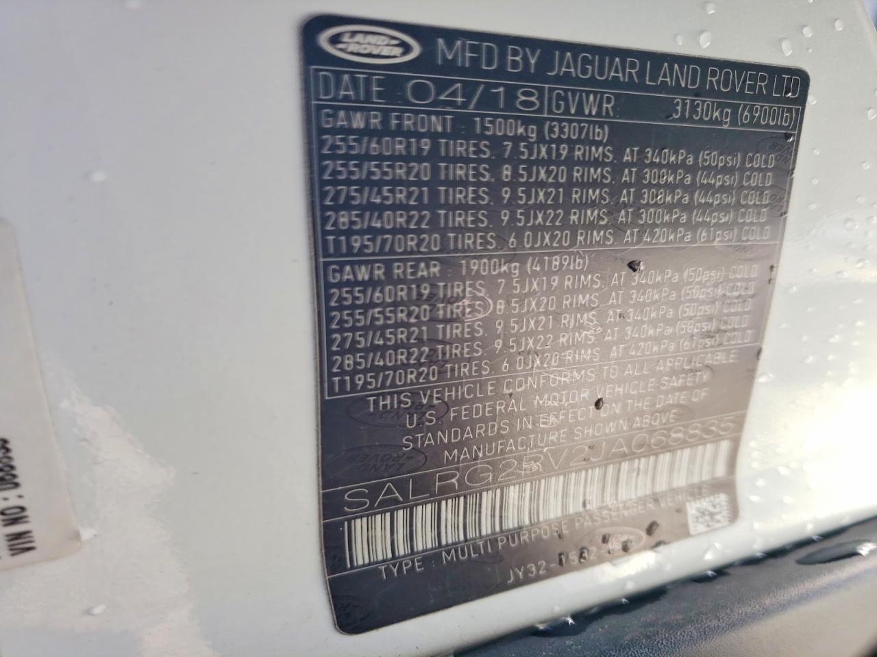 2018 LAND ROVER DISCOVERY SE photo 13