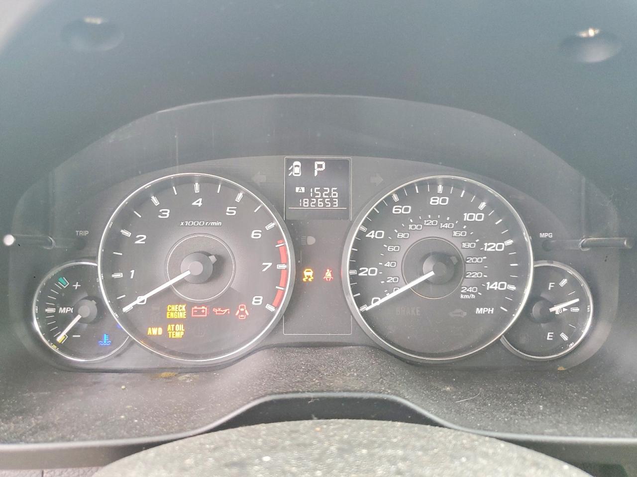 2011 SUBARU OUTBACK photo 9