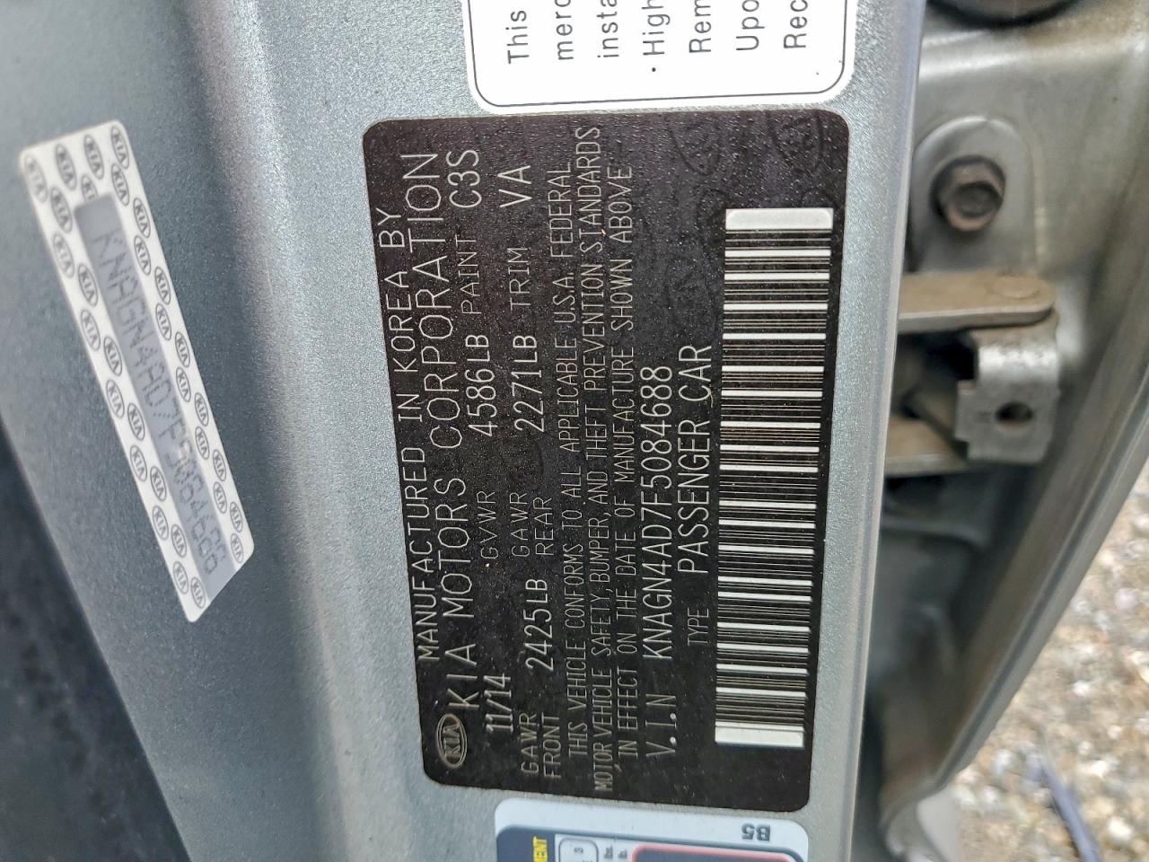 2015 KIA OPTIMA HYBRID photo 12