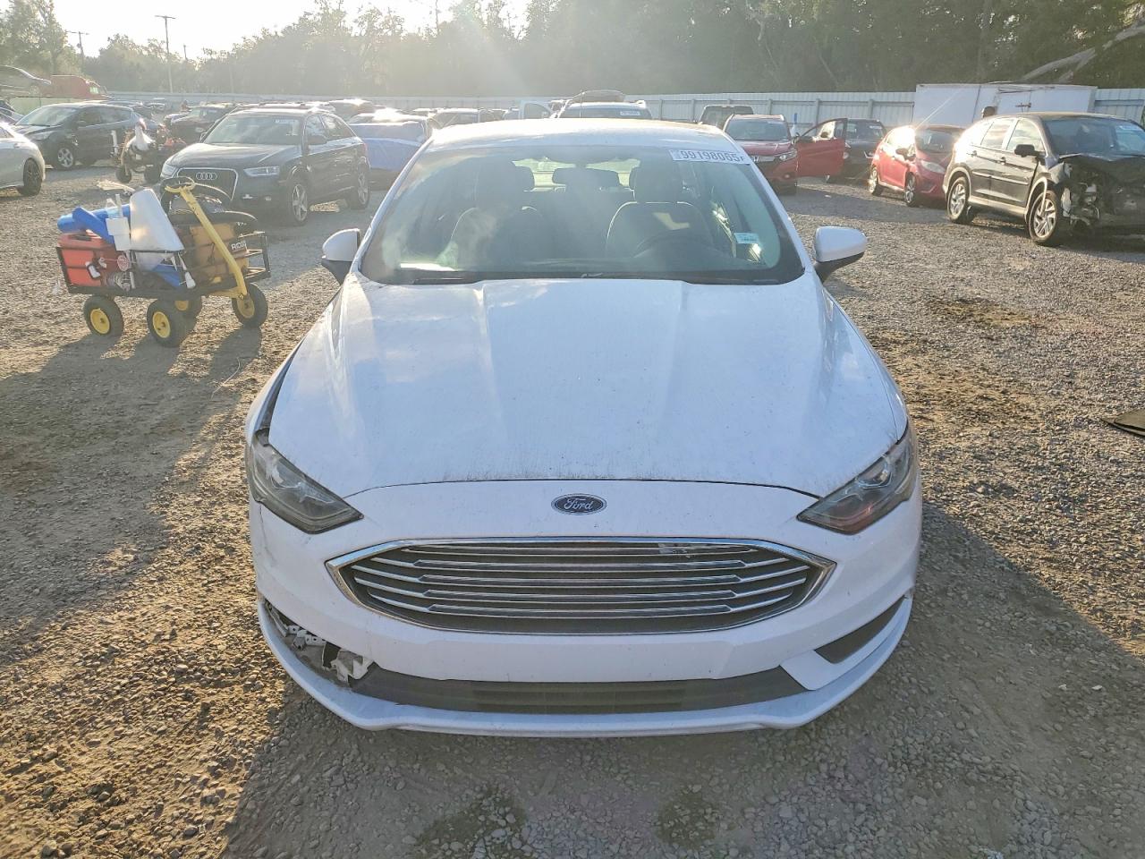 2017 FORD FUSION SE photo 9