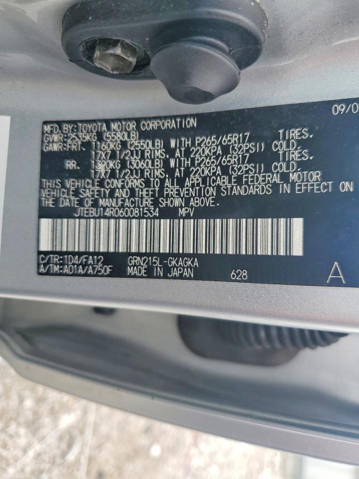 2006 TOYOTA 4RUNNER SR5 photo 13