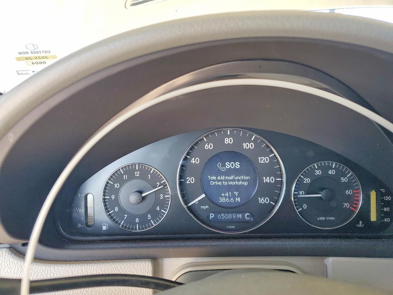 2005 MERCEDES-BENZ CLK 320 photo 9
