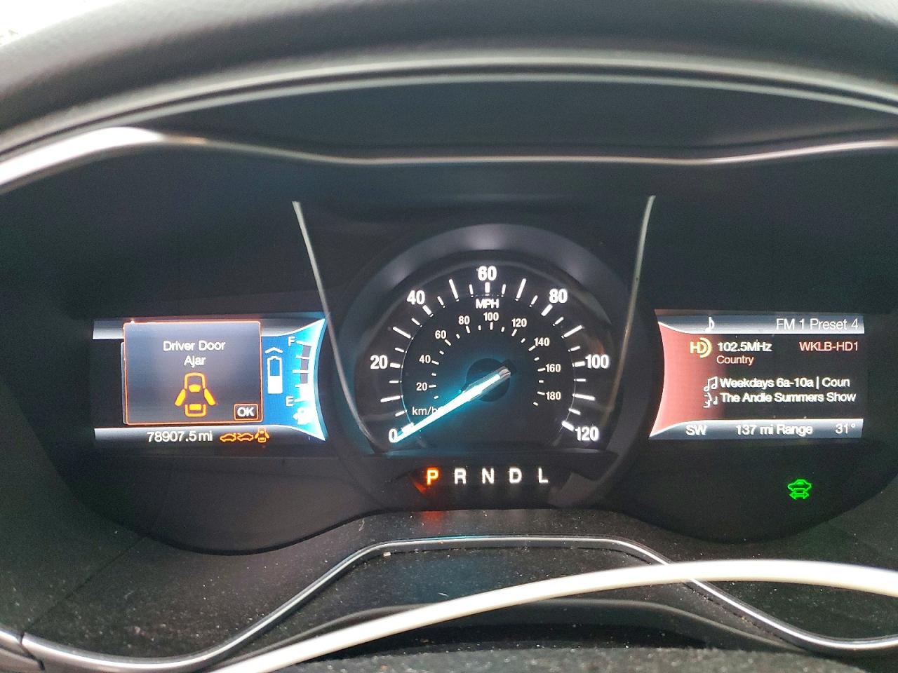 2016 FORD FUSION TITANIUM PHEV photo 9