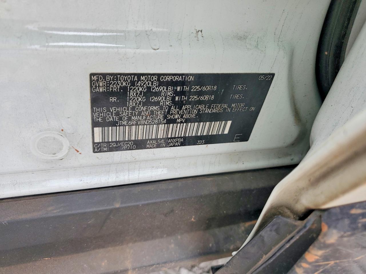 2022 TOYOTA RAV4 XSE photo 12