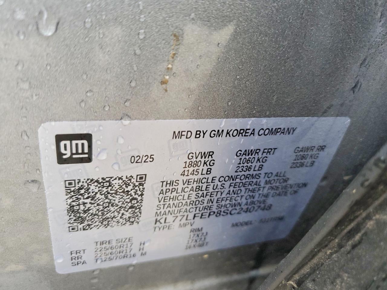 2025 CHEVROLET TRAX LS photo 23