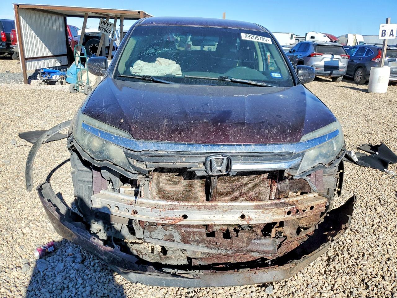 2016 HONDA PILOT LX photo 5