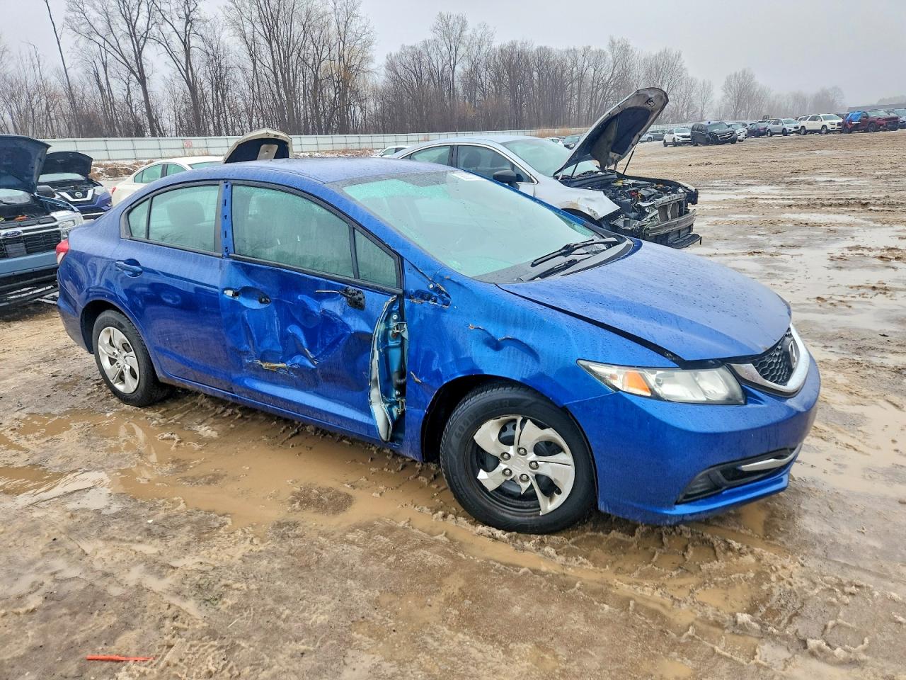 2013 HONDA CIVIC LX photo 4