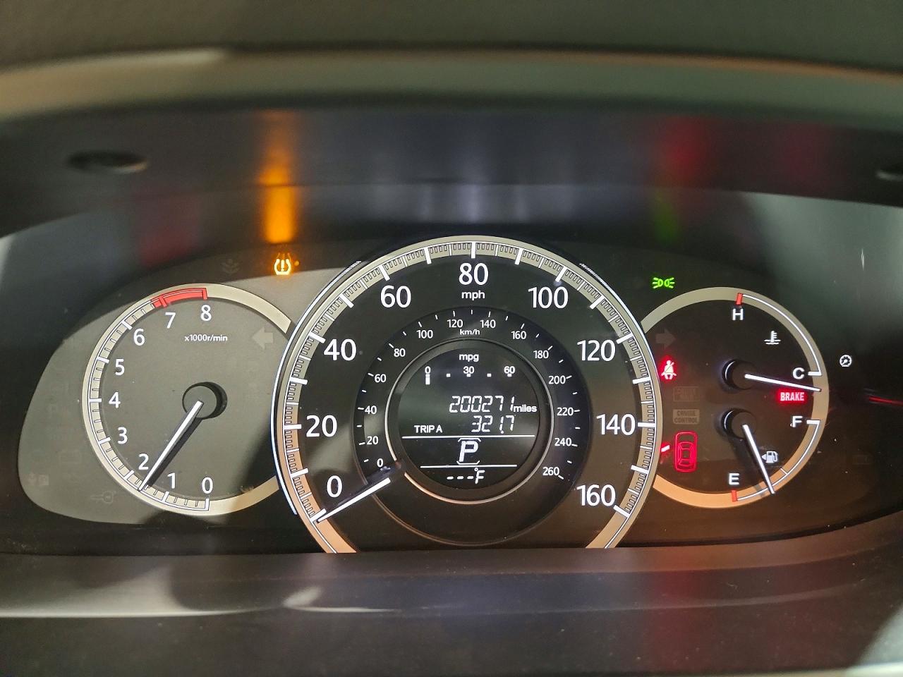 2014 HONDA ACCORD EX photo 9