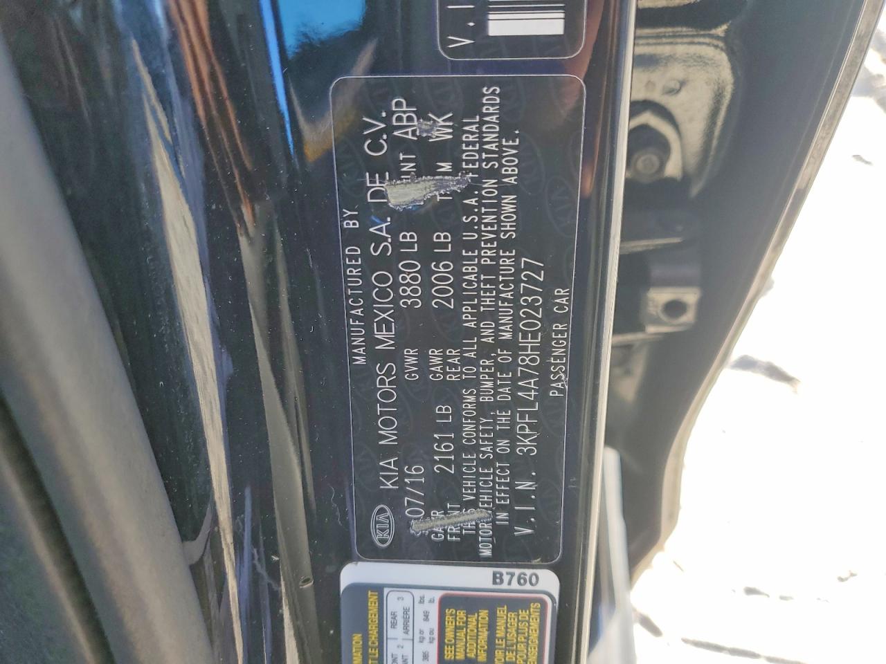 2017 KIA FORTE LX photo 13
