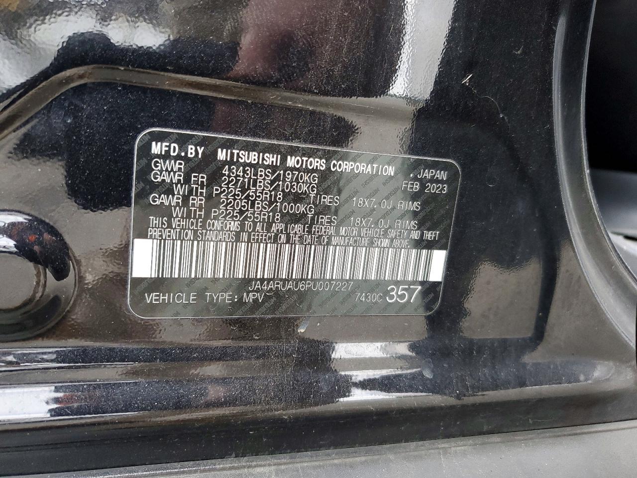2023 MITSUBISHI OUTLANDER SPORT S photo 14