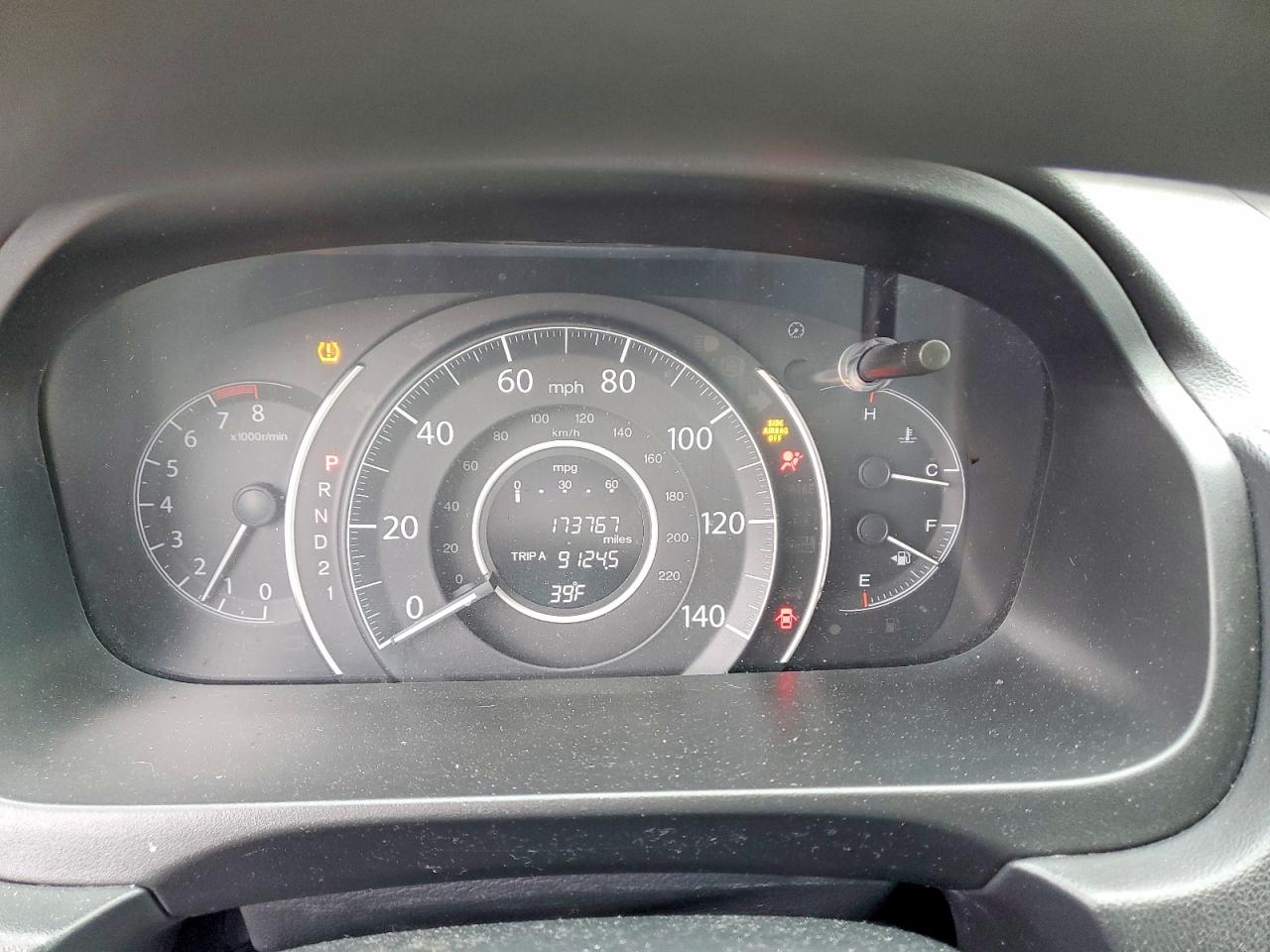 2012 HONDA CR-V LX photo 9