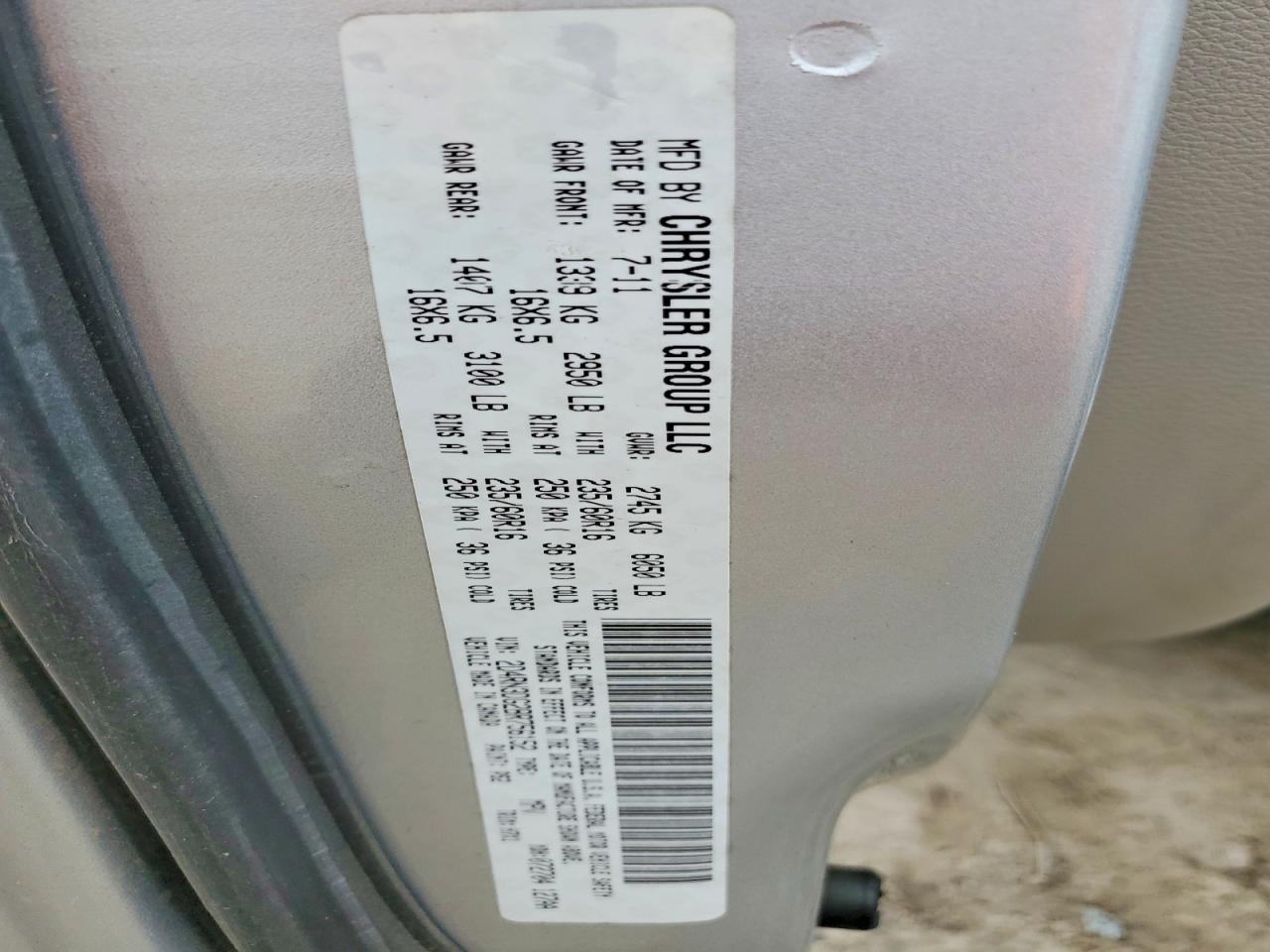 2011 DODGE GRAND CARAVAN MAINSTREET photo 37