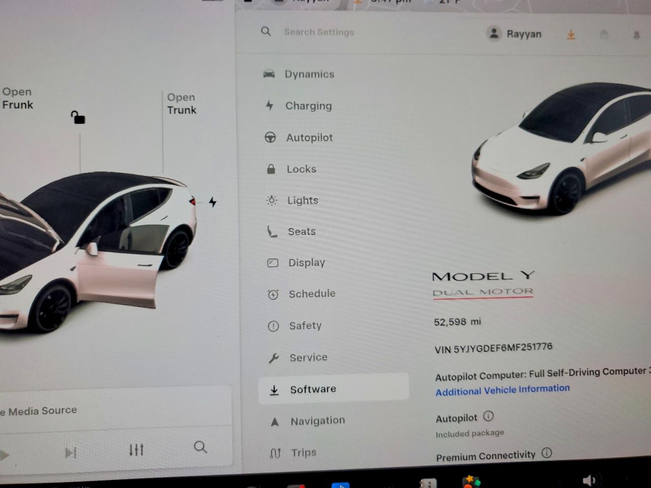 2021 TESLA MODEL Y photo 9
