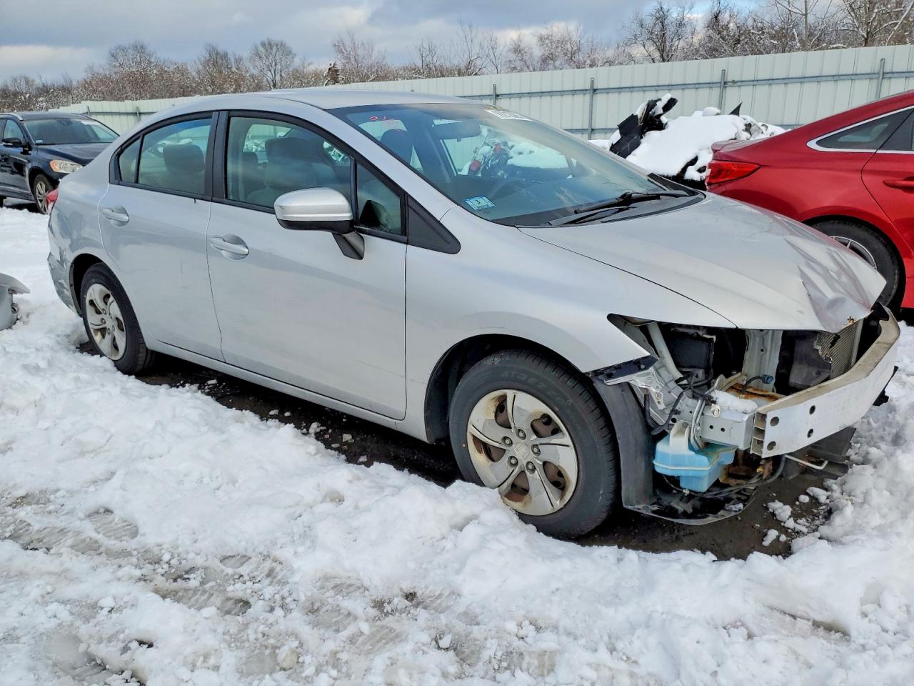 2015 HONDA CIVIC LX photo 4