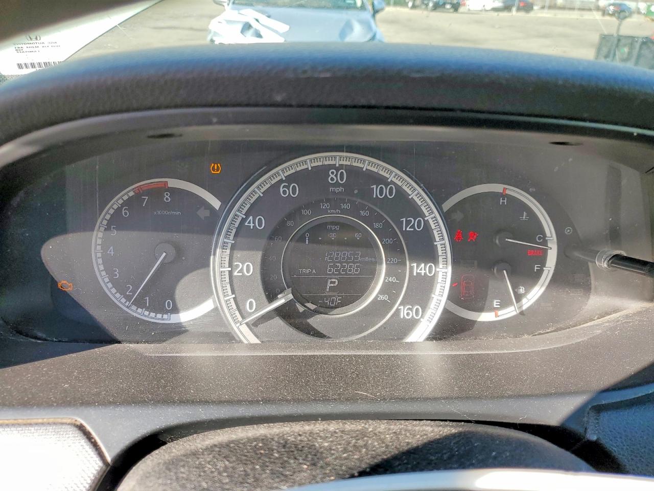 2014 HONDA ACCORD LX photo 9