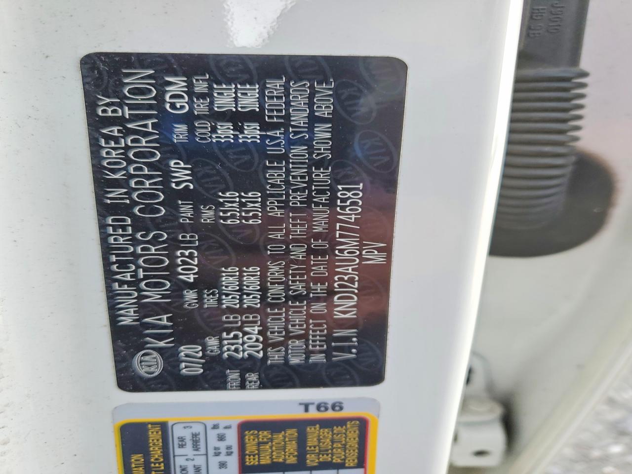 2021 KIA SOUL LX photo 12