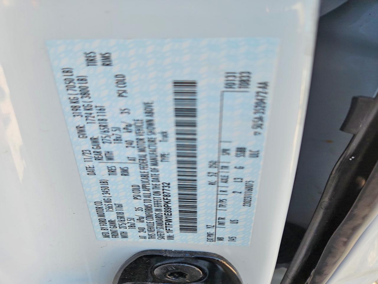 2023 FORD F150 SUPERCREW photo 13