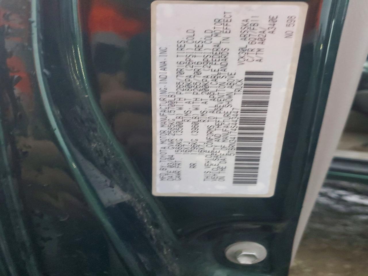 2004 TOYOTA TUNDRA ACCESS CAB SR5 photo 12