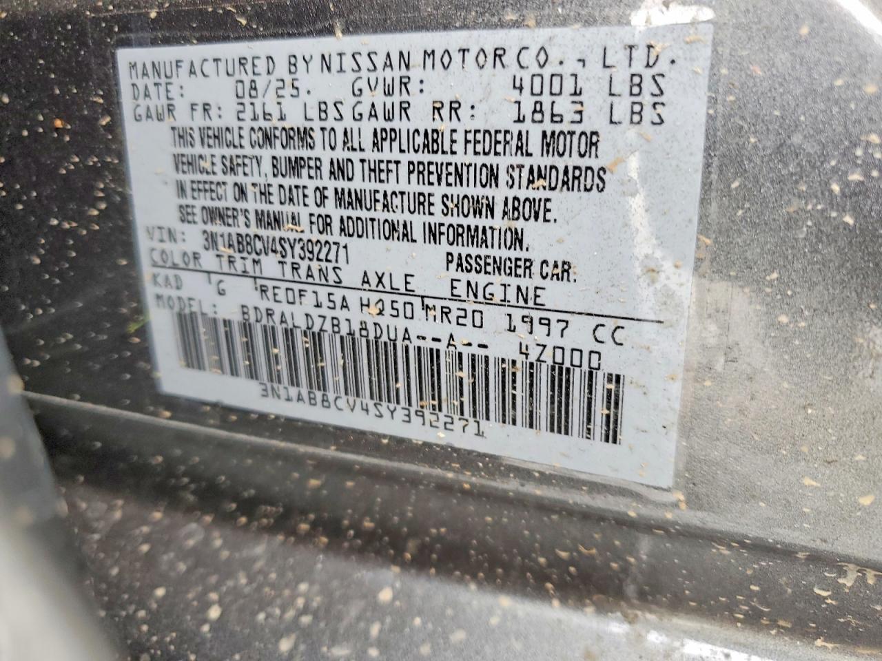 2025 NISSAN SENTRA SV photo 23