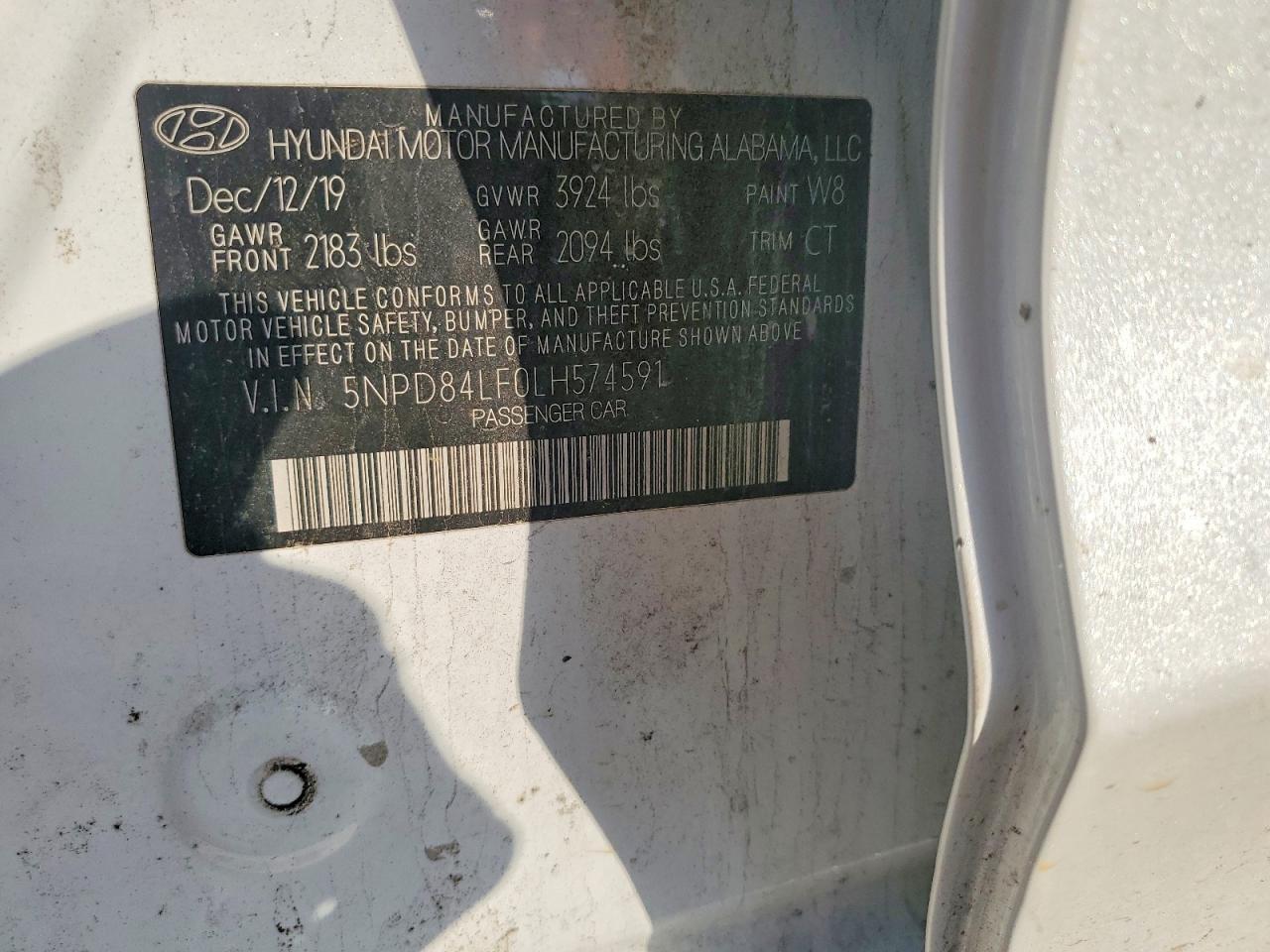2020 HYUNDAI ELANTRA SEL photo 12