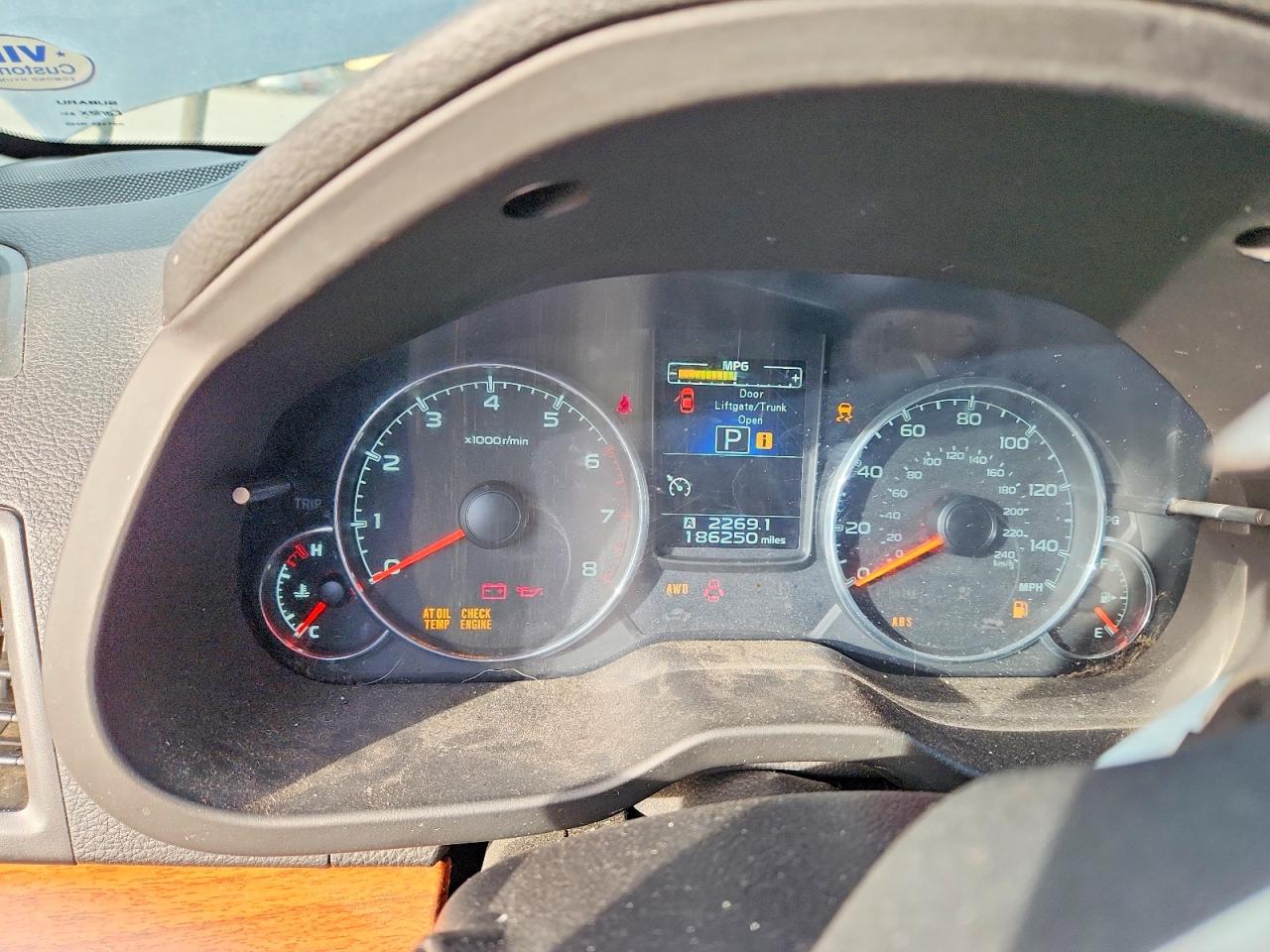 2014 SUBARU OUTBACK 2.5I LIMITED photo 9