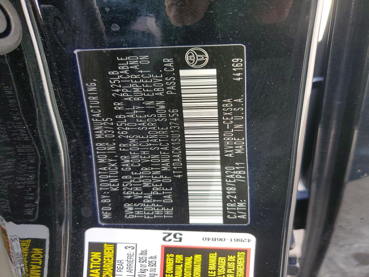 2025 TOYOTA CAMRY XSE photo 13
