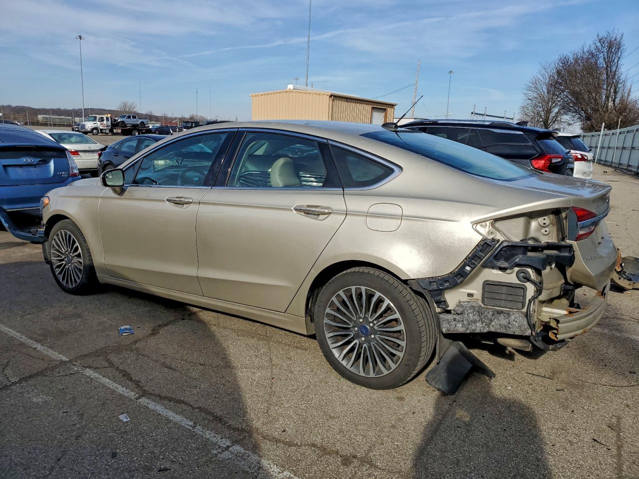 2017 FORD FUSION SE photo 2