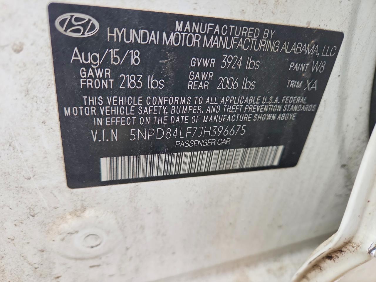 2018 HYUNDAI ELANTRA SEL photo 13
