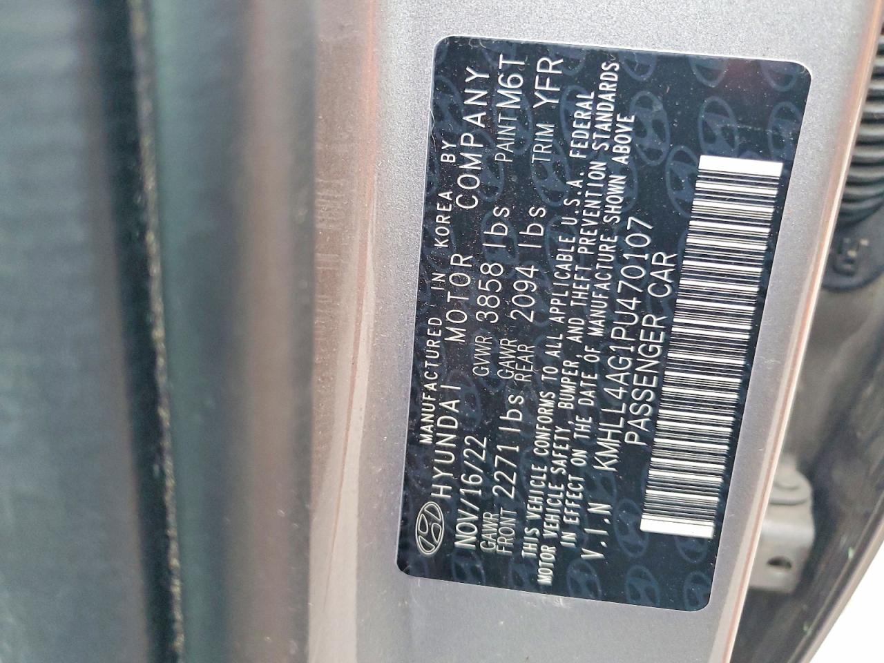 2023 HYUNDAI ELANTRA SE photo 13
