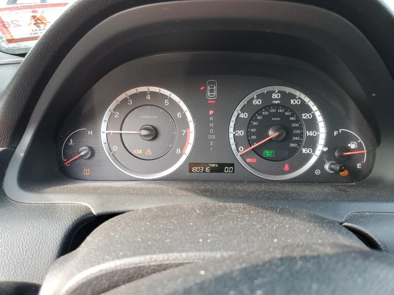2008 HONDA ACCORD EXL photo 9