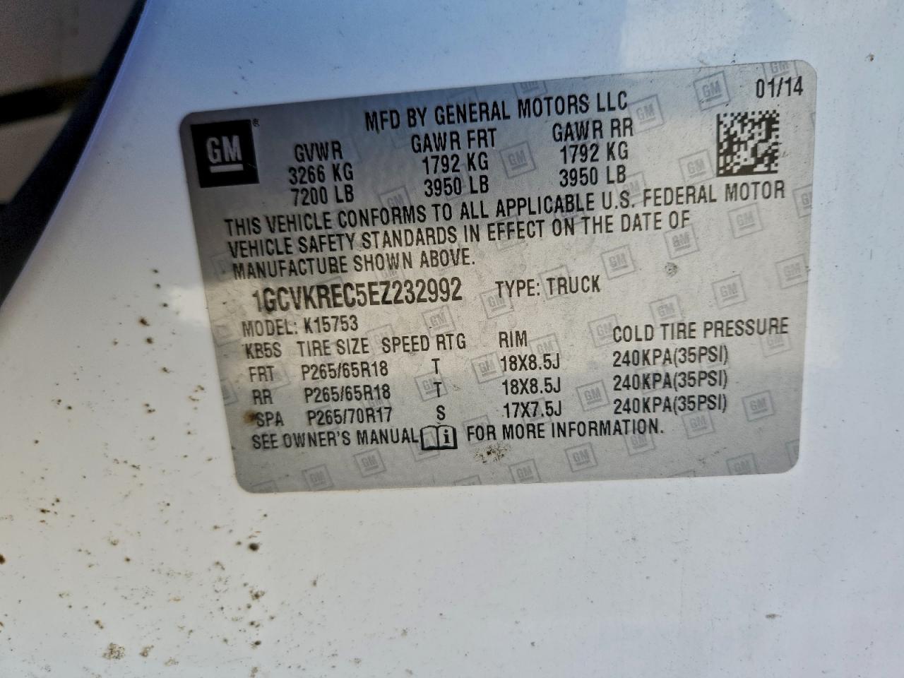 2014 CHEVROLET SILVERADO K1500 LT photo 12
