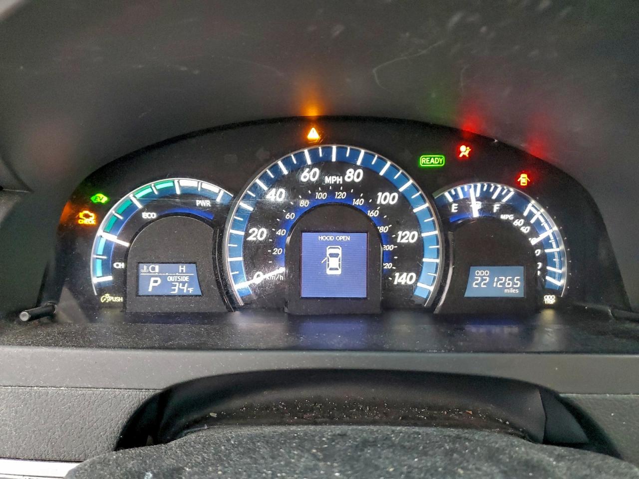 2012 TOYOTA CAMRY HYBRID photo 9