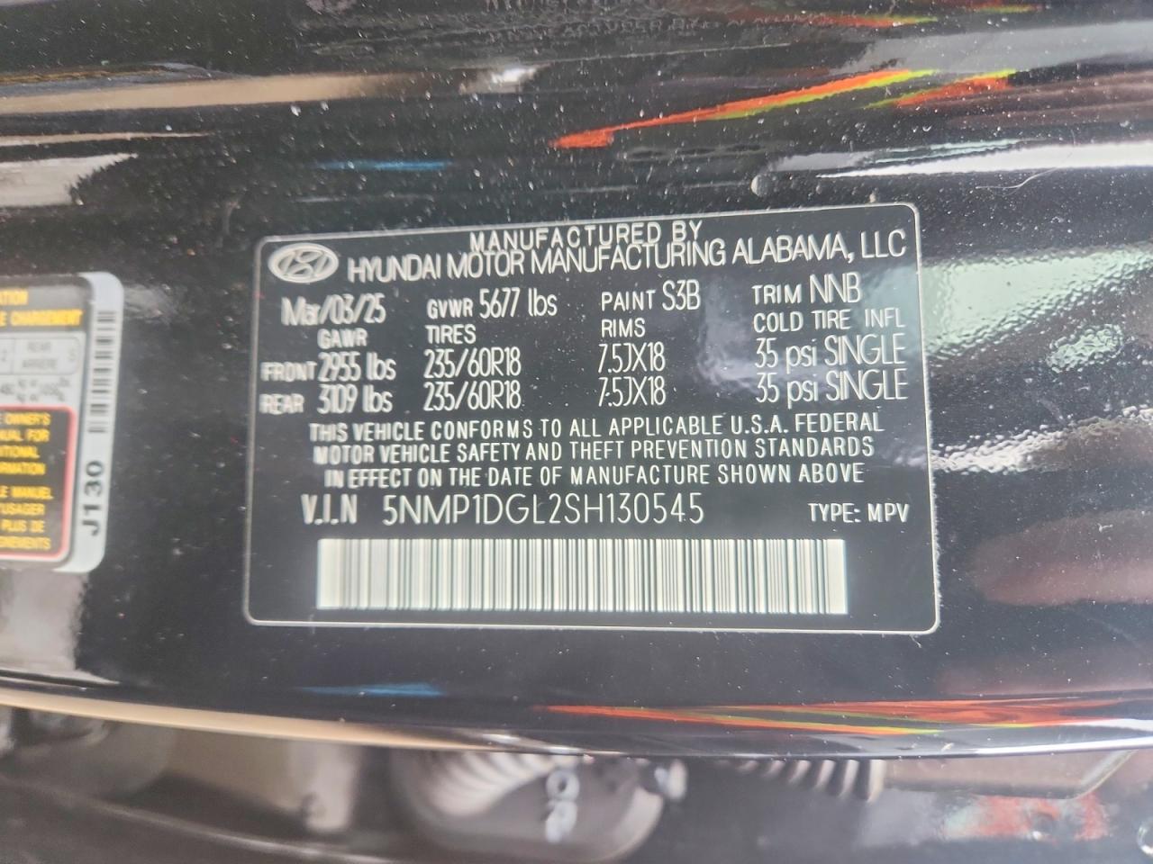 2025 HYUNDAI SANTA FE SE photo 13