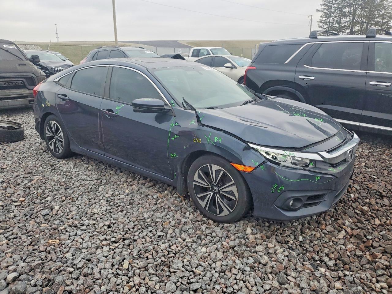 2016 HONDA CIVIC EX photo 4