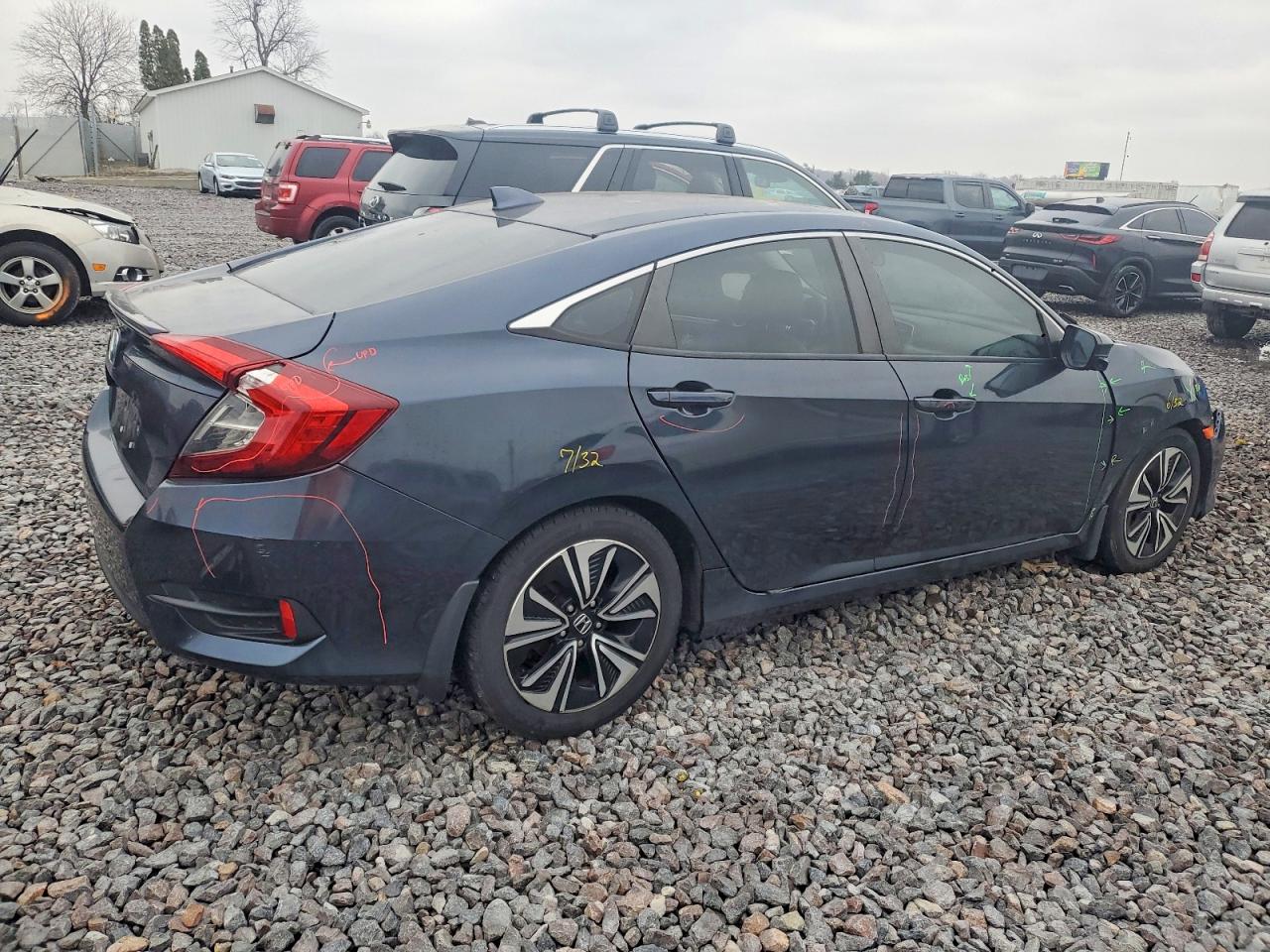 2016 HONDA CIVIC EX photo 3