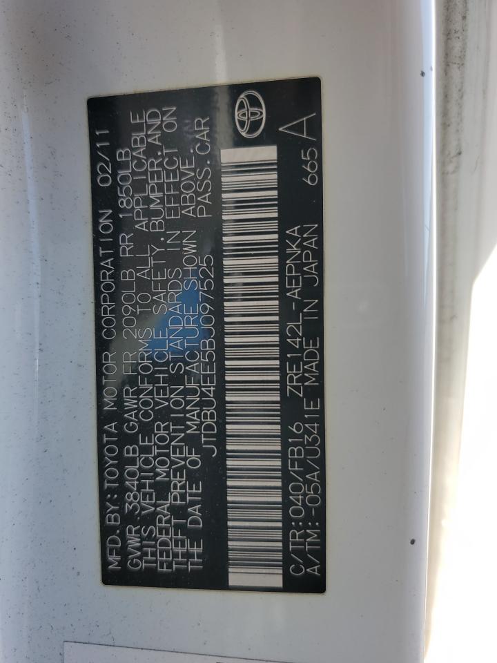 2011 TOYOTA COROLLA BASE photo 12