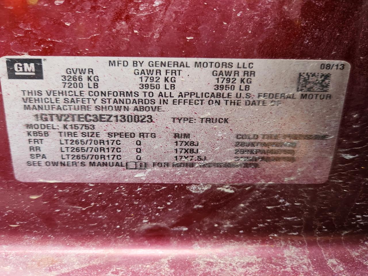 2014 GMC SIERRA K1500 photo 12