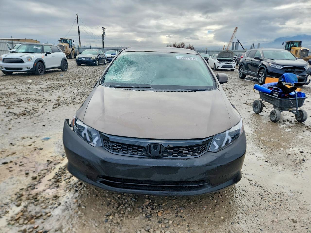2012 HONDA CIVIC LX photo 5