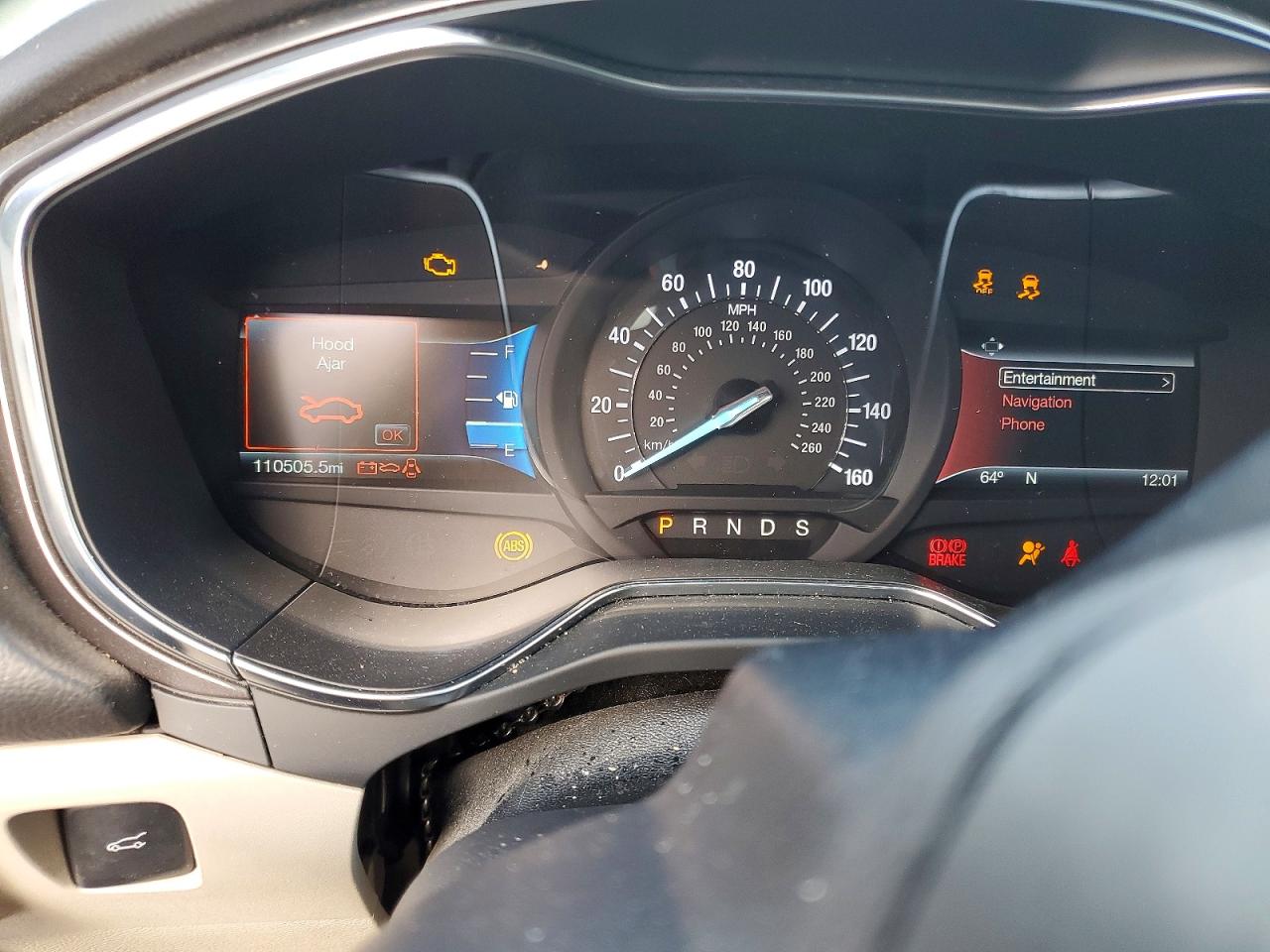 2017 FORD FUSION SE photo 9