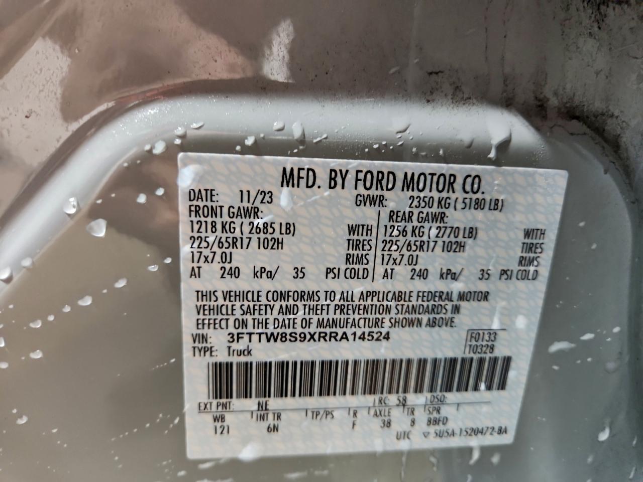 2024 FORD MAVERICK LARIAT photo 25