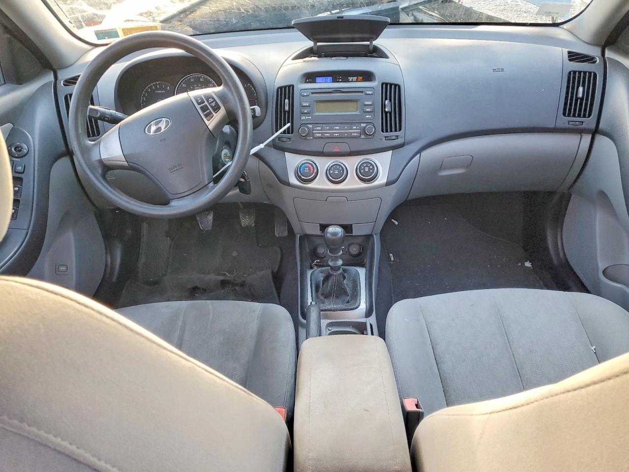 2010 HYUNDAI ELANTRA BLUE photo 8