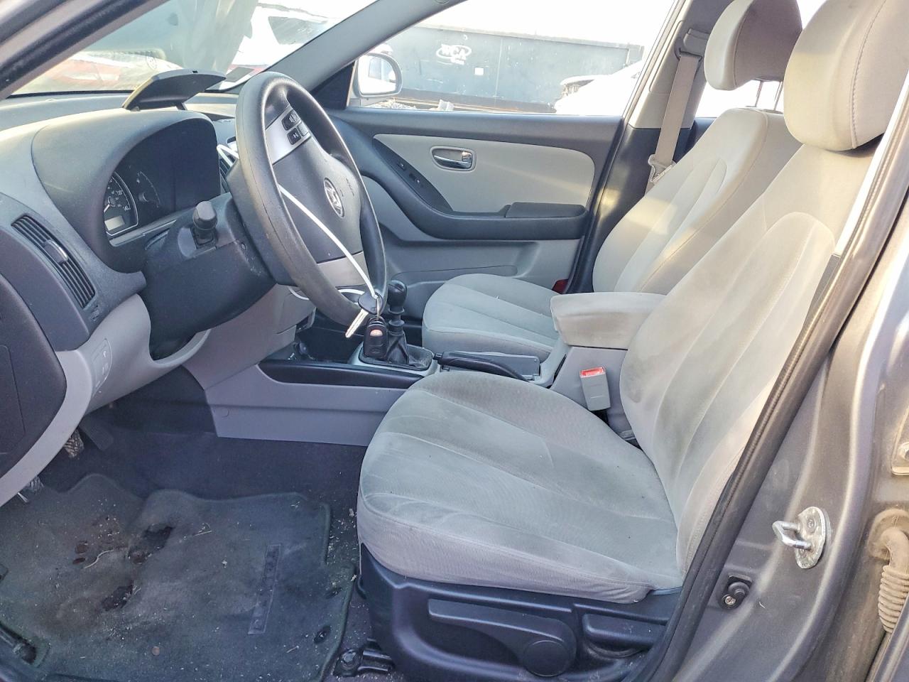 2010 HYUNDAI ELANTRA BLUE photo 7