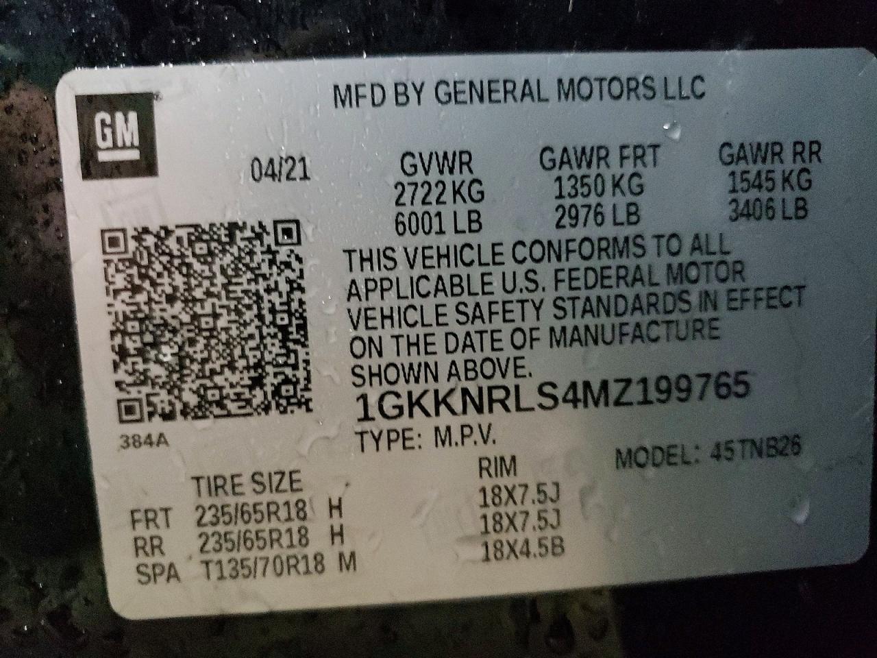 2021 GMC ACADIA SLE photo 13