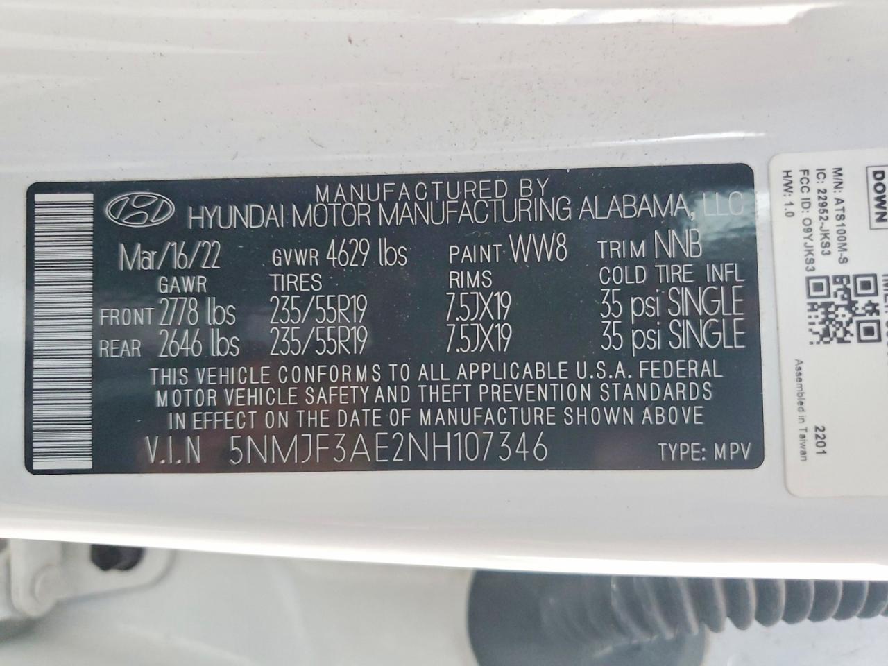 2022 HYUNDAI TUCSON SEL photo 14